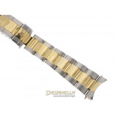 Bracciale Rolex Oyster Fliplock acciaio oro giallo 18kt 20mm ref. 78393 - T8 finali 403
